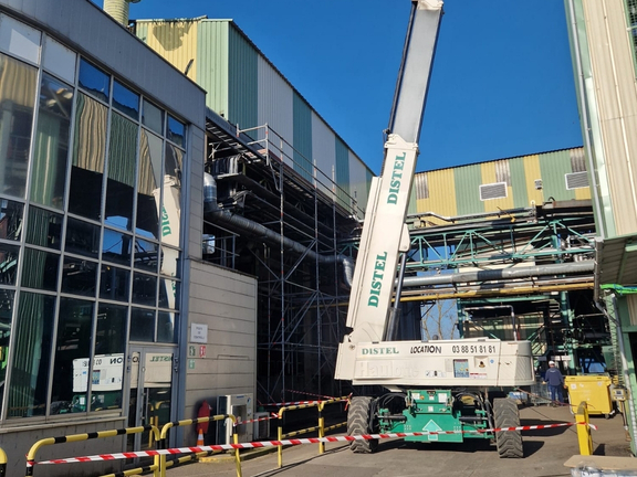 Intervention sur toiture en site industriel hautement sécurisé